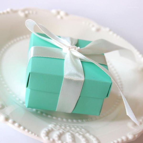 

up candy box with ribbon wedding favor boxes party treat chocolate cookie box11
