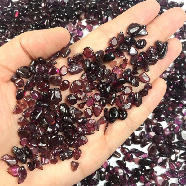 

decorative objects & figurines 100g natural garnet quartz crystal polished stone rock gravel gem healing e04 stones and minerals