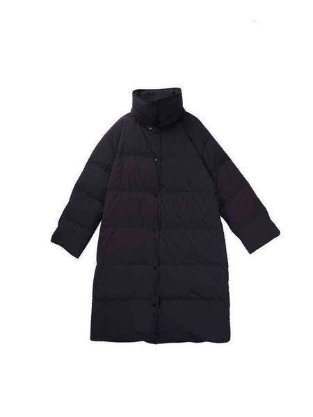 

down et women's 2021 net red korean version with thin temperament, Black