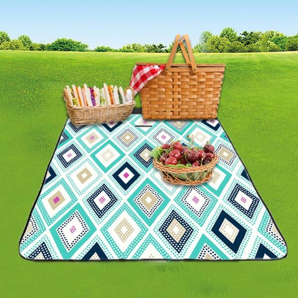 

easter handle design 3d digital printing full polyester oxford cloth camping bed picnic mat sleeping beac outdoor pads