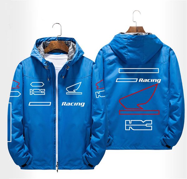Jaqueta personalizada da equipe de F1 2021, cardigã à prova de vento, roupas de trabalho para carro, nova jaqueta de corrida