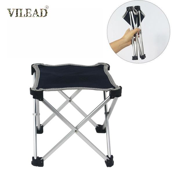 

aluminum alloy fishing chair folding stool portable thickened oxford cloth outdoor mountaineering camping equipment mini accessories