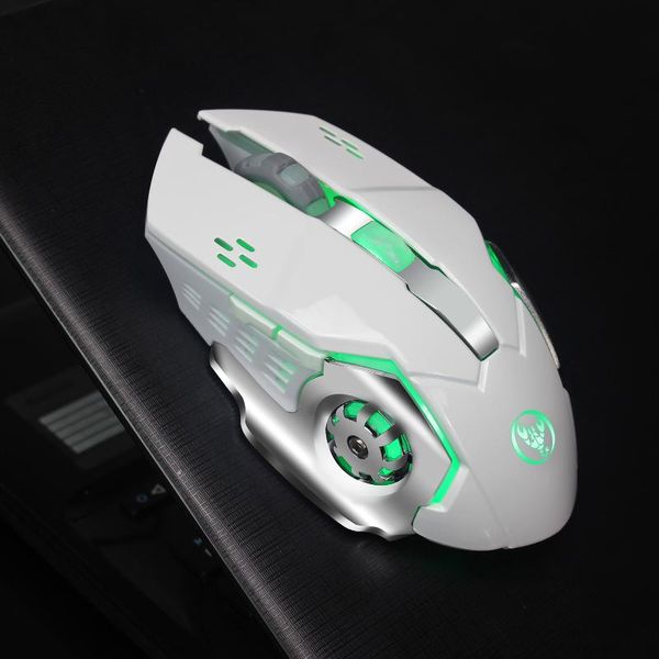 

mice wireless mouse 2.4g rechargeable 6d colorful luminous mouses 2400dpi