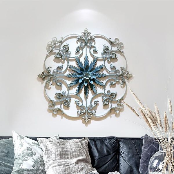 

decorative objects & figurines american style porch aisle wall hanging stereo wrought iron decoration creative house home