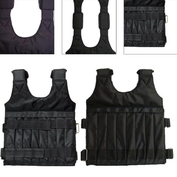 

accessories training weighted vest running loading boxing workout adjustable weight exercise durable sports sand clothing multi pockets