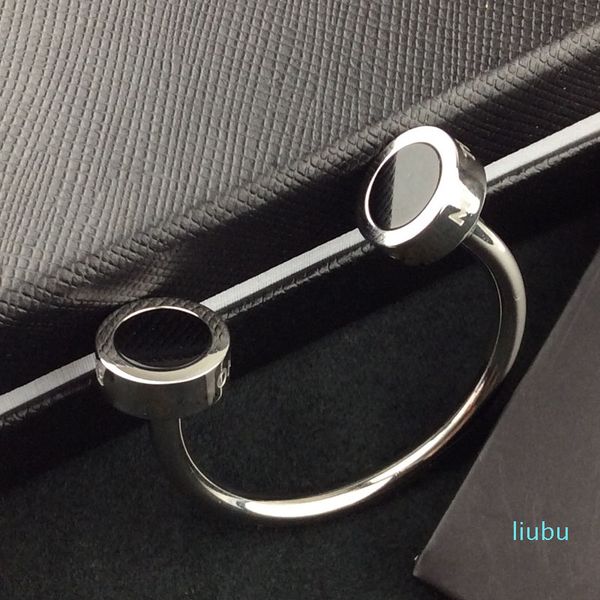 

fashion 316l stainless steel cool male luxury genuine keychain round beads with agate keyring for men gift never change, Silver