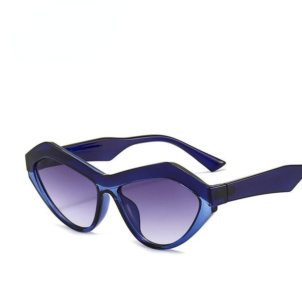 

sunglasses unique cateye women men fashion cat eye sun glasses brand design outdoor shades 2021, White;black