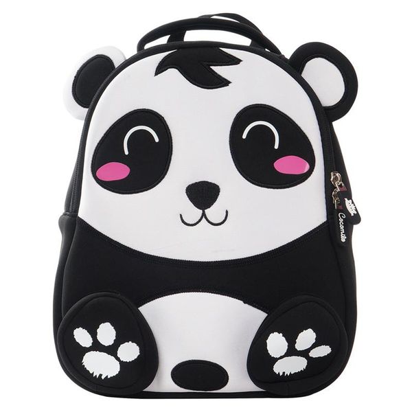 

school bags kids brand 3d cute panda print bag for boys girls cartoon animal backpack mochila infantil fashion anti lost toddler gift