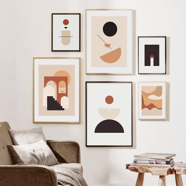 

paintings modern abstract geometric body line nordic posters and prints canvas painting wall art pictures living room interior home decor