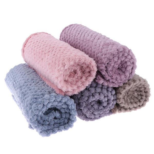 

blankets soft warm plaid fleece bed blanket large mesh flannel thick breathable