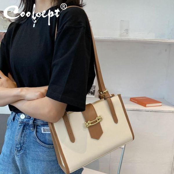 

evening bags coolcept 2022 women's pouch shoulder bag for women fashion pu leather ladies daily western style