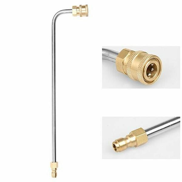 

watering equipments ly high pressure washer gutter rod curved cleaner nozzle quick connect for lance/wand 1/4in