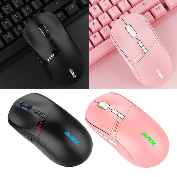 

ajazz i305pro wireless mouse dual mode 2.4g usb type-c optical mice for laptop