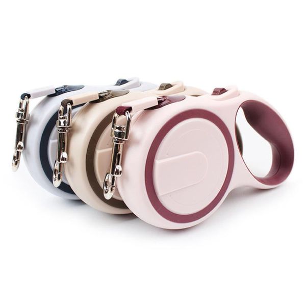 

dog apparel 3/5m 7 colors roulette pet automatic retractable traction rope high-quality device leash supplies