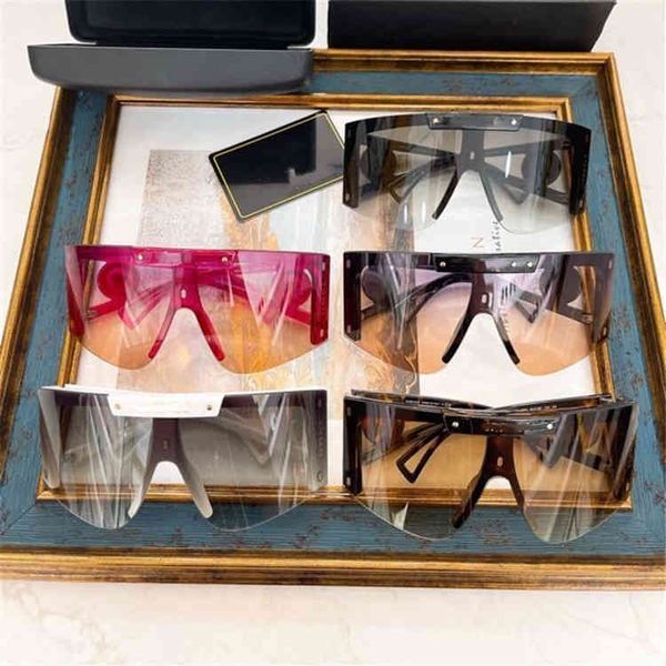 

2022 factory wholesale model large frame men's and women's trendy net red the same thin face driving sunscreen 4393 anti ultraviol, White;black