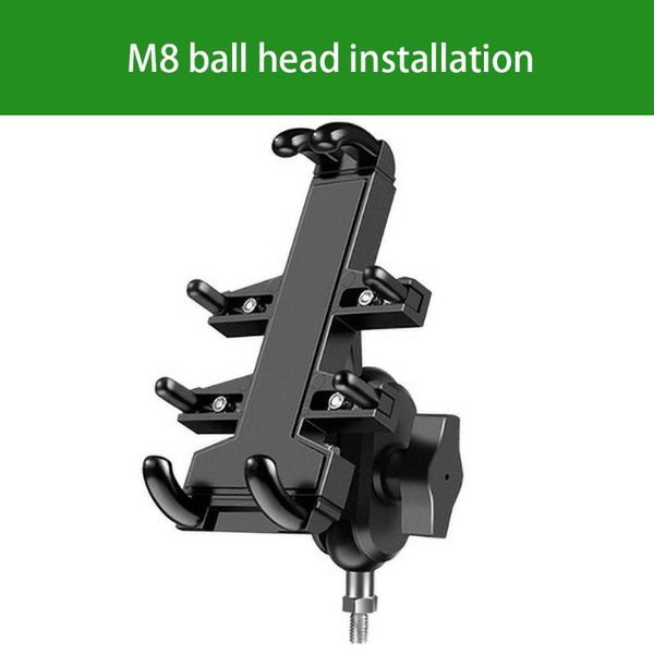 

car & truck racks multifunction mobile phone navigation bracket electric vehicle locomotive on-board riding shockproof aluminum alloy