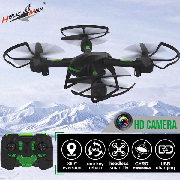 

riade rc quadcopter helicmax 1339c uav drone with camera helicopter wifi transmission phone control selfie intelligent drones