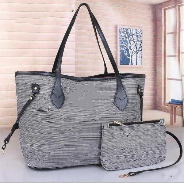 

fashion 22ss women's duffel bags handbags discoloration brand leather letter print flap crossbody bag evening clutch +purse black blue