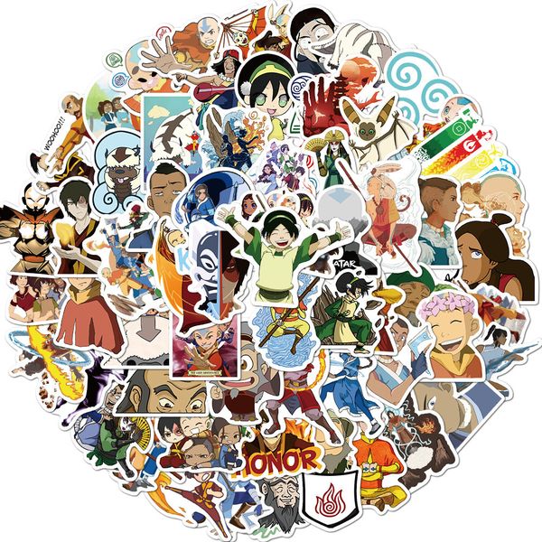

100 pcs mixed graffiti skateboard stickers cartoon animation series for car lappad bicycle motorcycle ps4 phone luggage decal pvc guitar fri