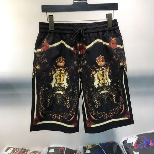 

men's brand designer stretch casual beach shorts comfortable jogging, White;black