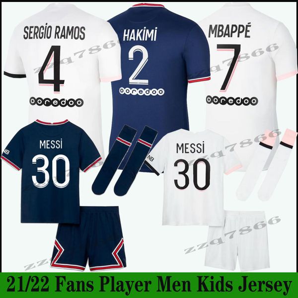 

messi mbappe hakimi sergio ramos wijnaldum soccer jersey 21 22 paris maillots football shirt 2021 2022 marquinhos men + kids kit uniform enf, Black;yellow