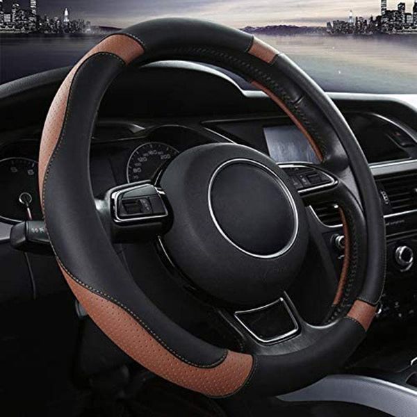 

steering wheel covers universal car cover 37-38cm / 15 '' anti slip protector