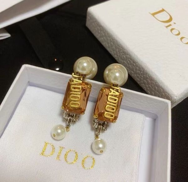 

aaa designer jewelry new fashion square earrings for women in 2021, Golden