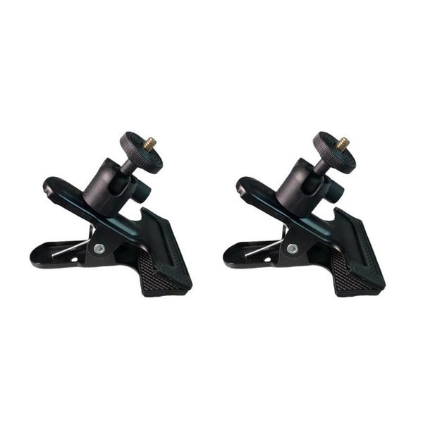 

tripod heads 2pcs 360 degree rotating stable desk clip sturdy easy install non slip mini for meeting adjustable universal firm