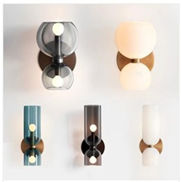 

wall lamp bedroom bedside nordic post-modern simple personality creative stair aisle living room tv led