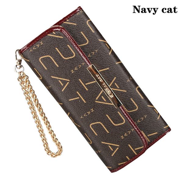 

wallet women's medium and long in 2021 taobao 47, Red;black