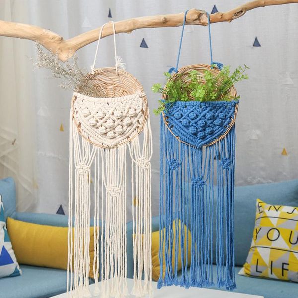 

tapestries round flower pot tapestry wall hanging bedroom backdrop ornament