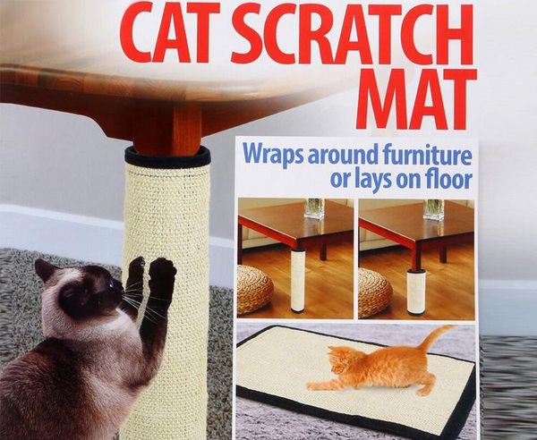 

cat furniture & scratchers scratching post mat for cats natural sisal protecting foot chair protector pad climbing tree scratch board