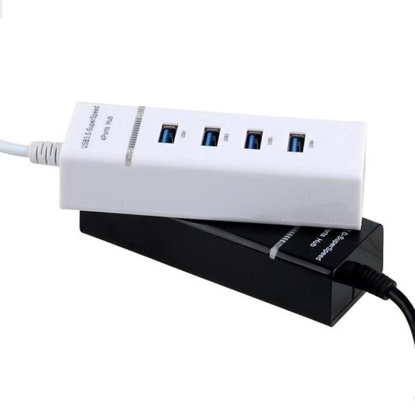 

hubs 1pcs 4 ports high speed hub high-speed usb 3.0 multi pc splitter adapter expansion for desklapy0z6