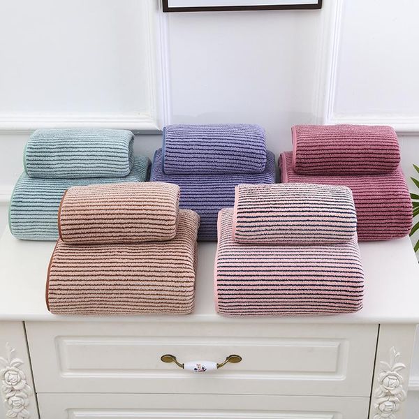 

towel drop 2pcs/set coral velvet set soft hand face polyester fiber bathroom sets