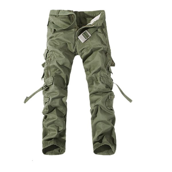 

men's pants men cargo mens cotton armygreen khaki male military overall outdoors tactical trousers pantalon hombre 237g, Black