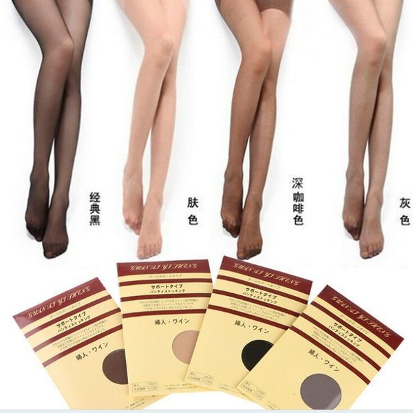 

summer women's pantyhose anti hook silk super thin stockings underpants, Black;white