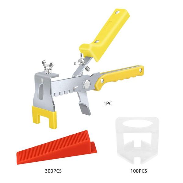 

professional hand tool sets 100pcs floor wall universal spacers clips worker practical installation kits tile leveling system push plier
