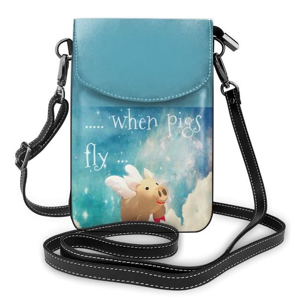 

evening bags pig shoulder bag streetwear leather women woman bulk vintage purse