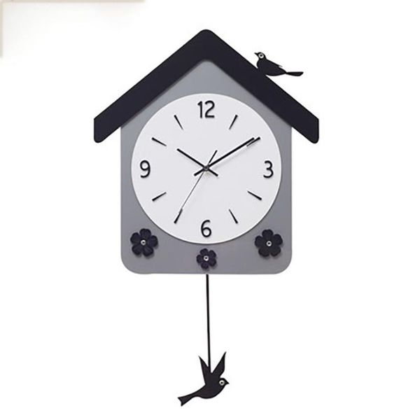 

wall clocks cuckoo clock european large silent living room decoration nordic horloge mural home decor mm50wc