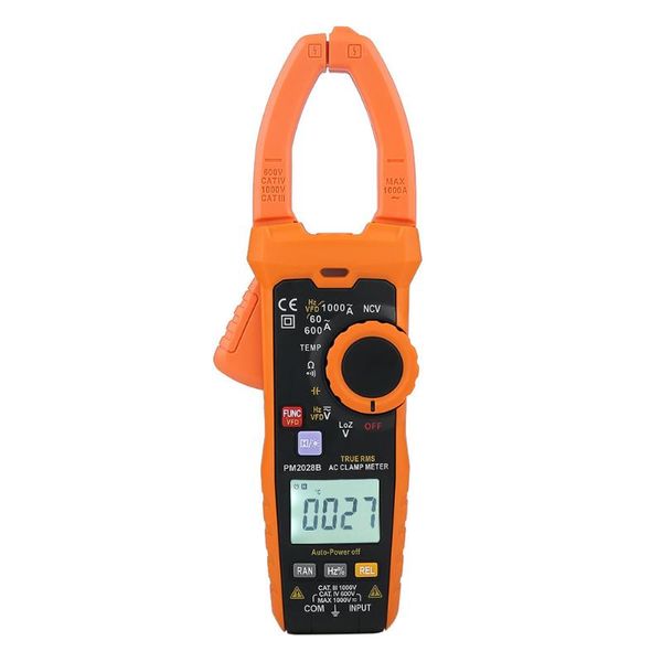 

multimeters pm2028a pm2028b clamp meter portable smart multimeter ac dc current voltage resistance continuity measurement tester