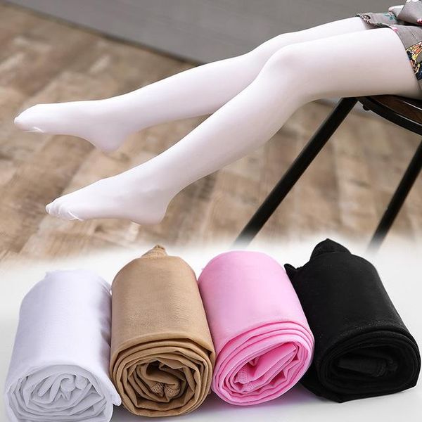 

footies summer autumn thin wild velvet white children kids baby girl dance pantyhose tights girls high elastic, Blue