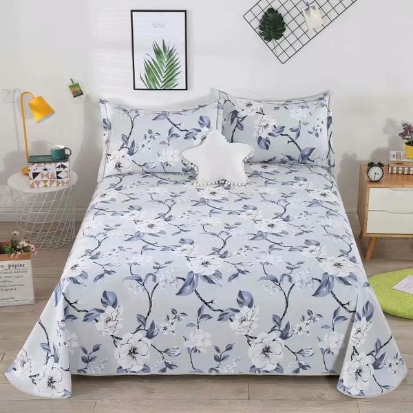 

bedding sets elegant printed cotton pillow case bed sheet breathable soft comfortable single double set home textile twin oceania