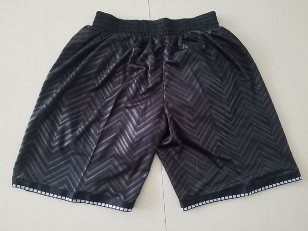 Equipe de basquete shorts correndo roupas esportivas net cor preta tamanho S-XXL mix match order alta qualidade