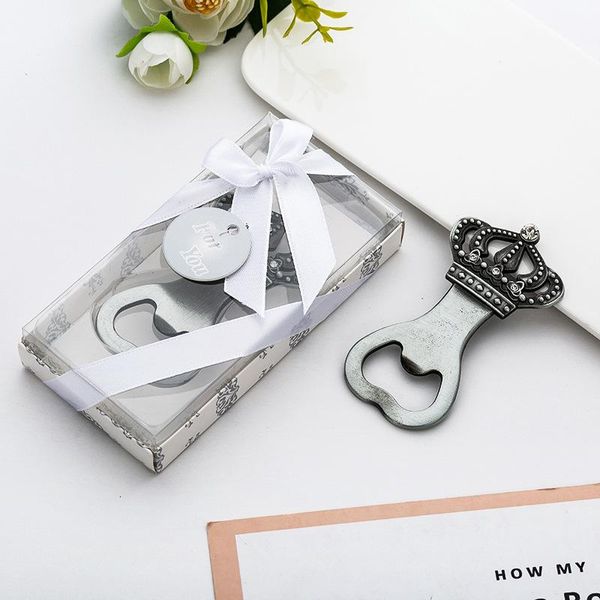 

party favor 10 pcs/lot favors wedding souvenir gifts personalized crown bottle opener presents for baby shower guest giveaways