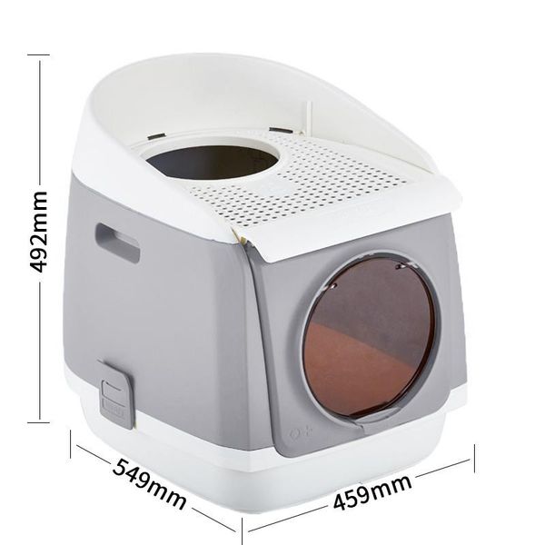 

other cat supplies entry extra large litter box closed home gardon indoor sandbox enclosed cuvette wc pet arenero gatos