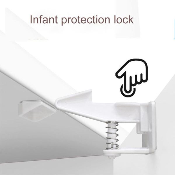 

carriers, slings & backpacks 1 set pratical security cupboard locks cabinet invisible kids closet locker supplies for household children pro
