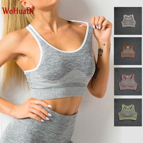 

fashion women's clothing sports bra vest workout clothes for female fitness sportswear push up gym running underwear, White;black