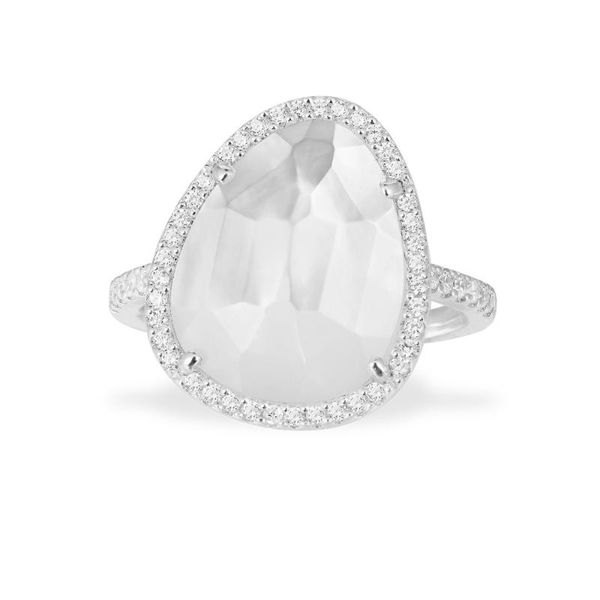 

cluster rings 2021 fashion white zirconia ring simple individuality retro elegant luxury romantic ladies jewelry, Golden;silver