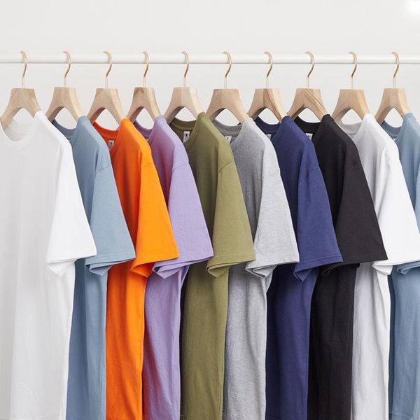 

men's t-shirts men 100% cotton t-shirt white cloth short sleeve causal o-neck basic couple outfit tees male, White;black
