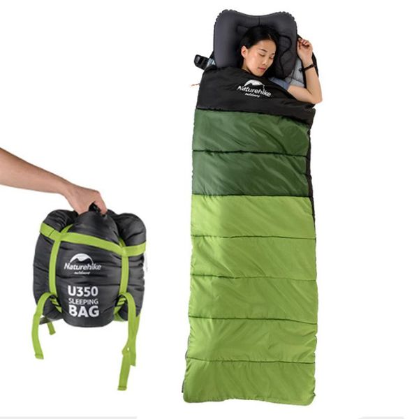 

outdoor ultra light sleeping bag camping can be stitched envelope travel bags